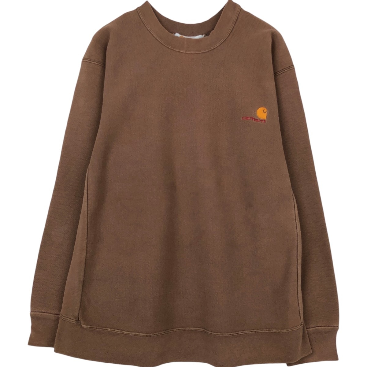 古着 カーハート Carhartt 無地 ブランクスウェットシャツ トレーナー メンズXL相当/eaa673827