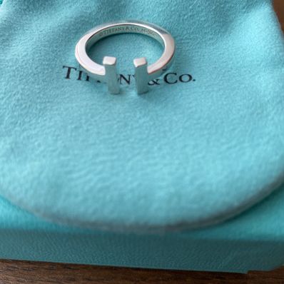 Tiffany tスクエア リング