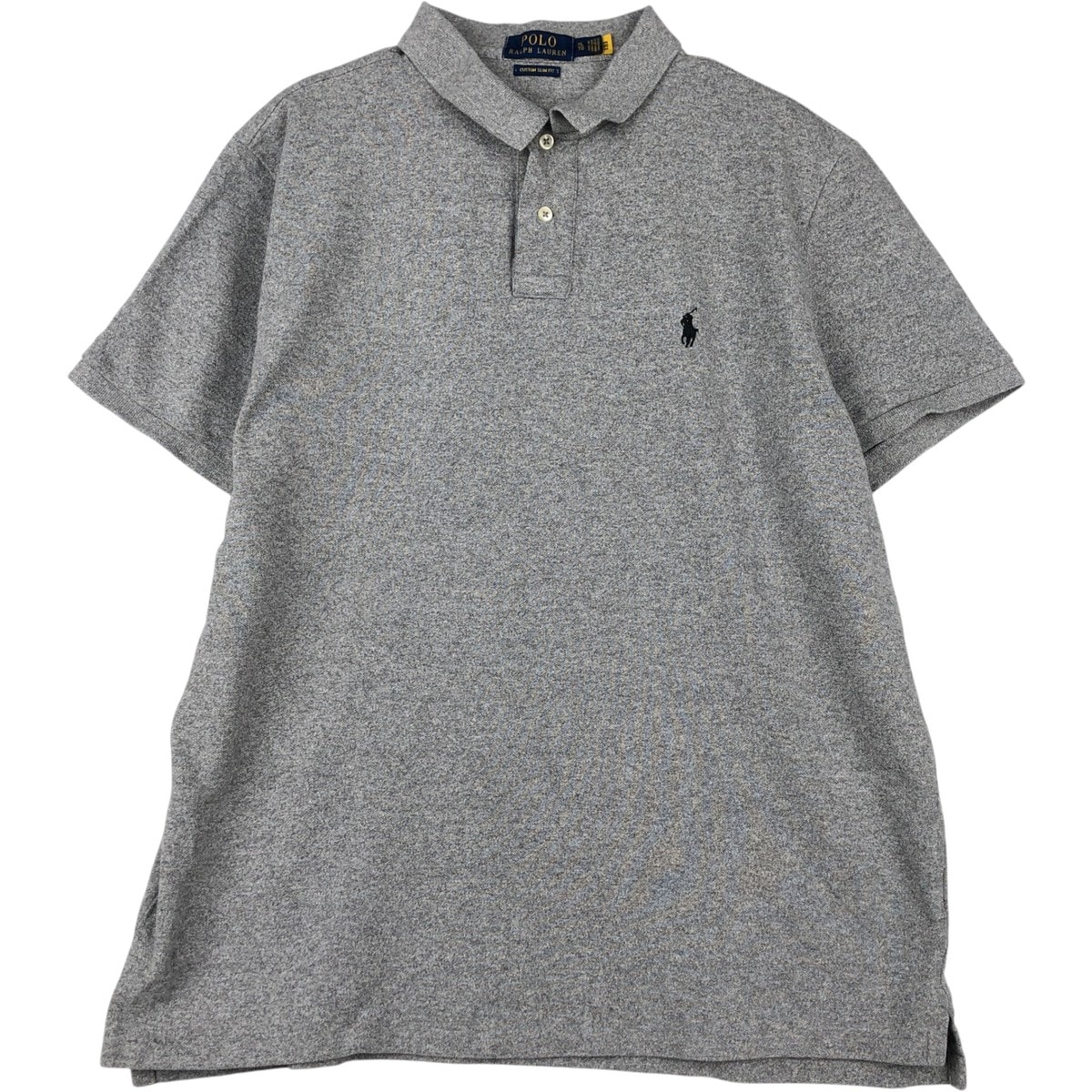 古着 ラルフローレン Ralph Lauren POLO RALPH LAUREN CUSTOM SLIM FIT 半袖 ポロシャツ メンズXL相当/eaa620996