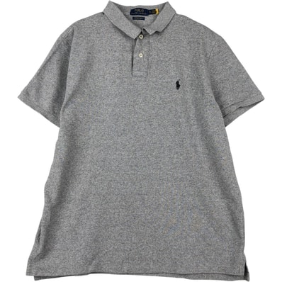 古着 ラルフローレン Ralph Lauren POLO RALPH LAUREN CUSTOM SLIM FIT 半袖 ポロシャツ メンズXL相当/eaa620996
