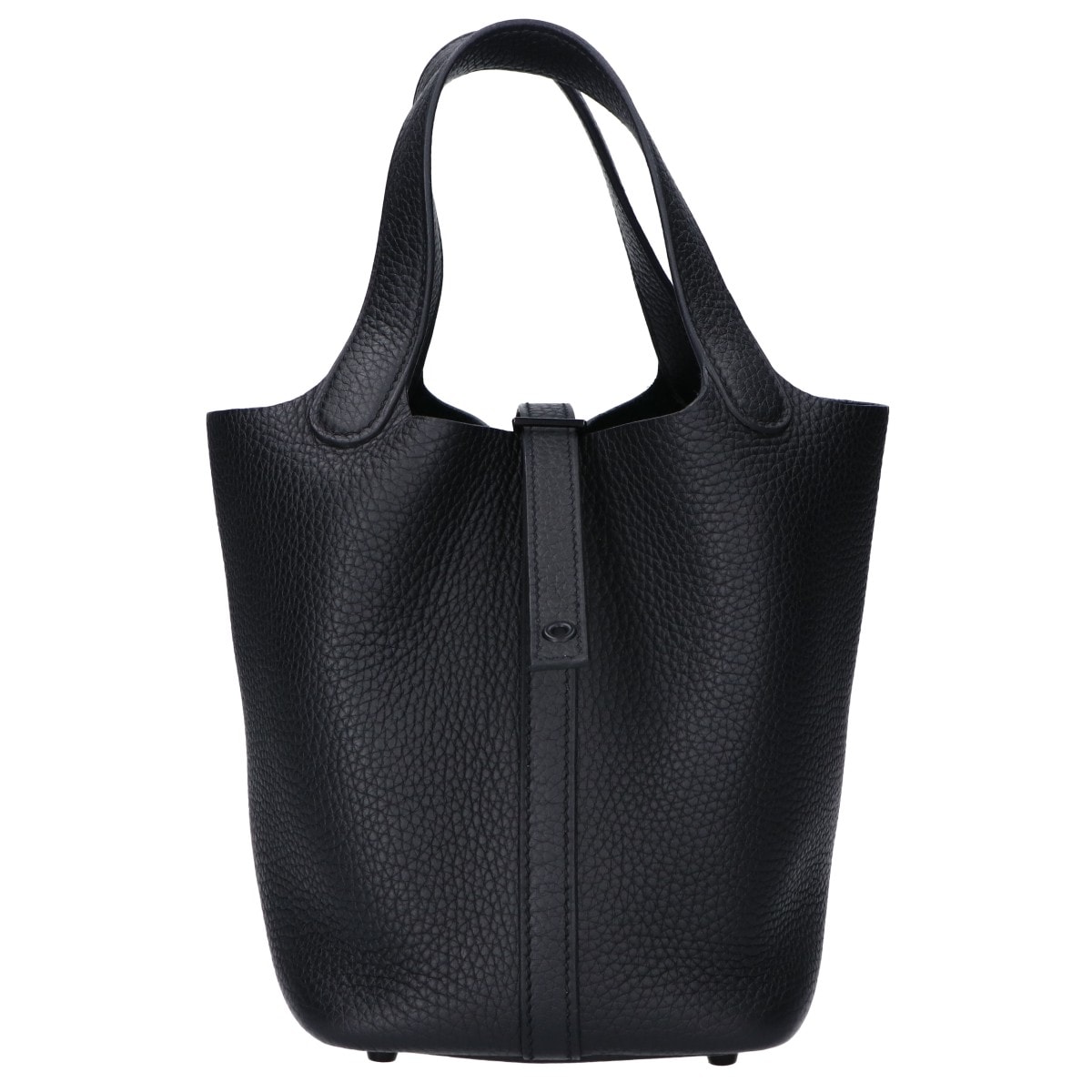 エルメス 新品同様 Z刻印 トリヨンクレマンス ピコタン ロックモノクローム ソーブラック 18PM