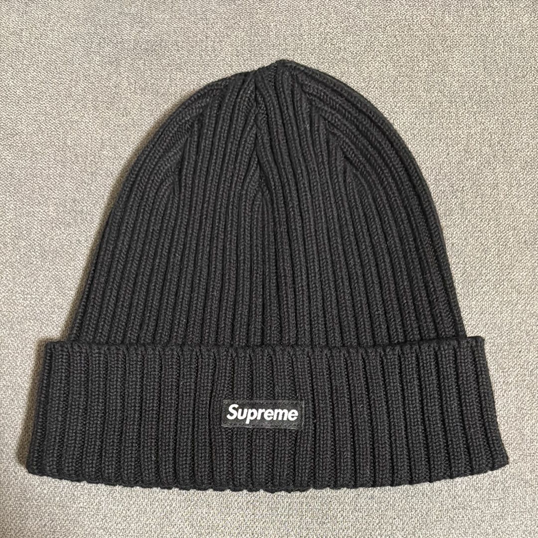 Supreme Overdyed Beanie "Black" (23SS)