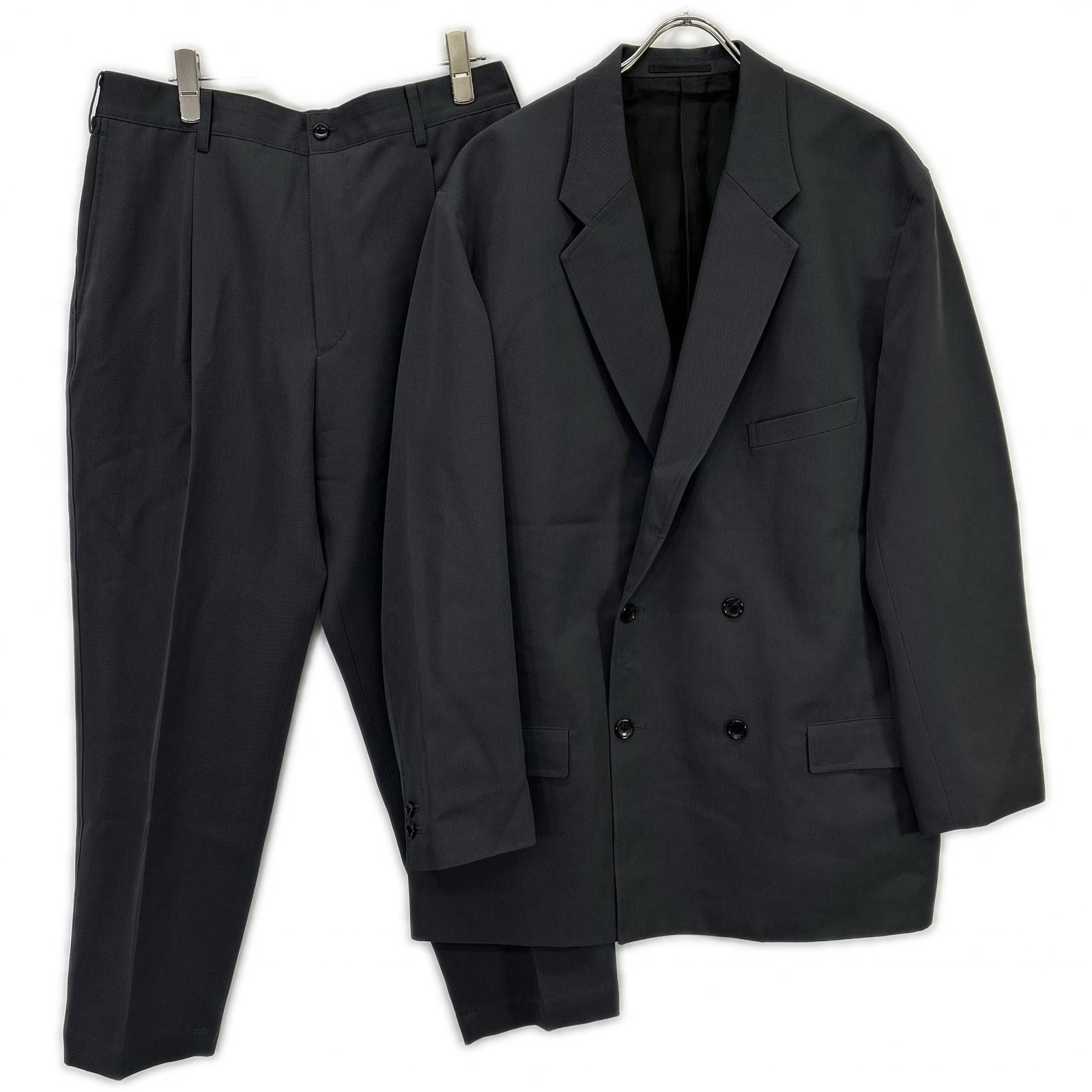 グラフペーパー GM223-20051B/GM223-40052B ダークグレー Scale Off Wool テーラードジャケット パンツ セットアップ 2