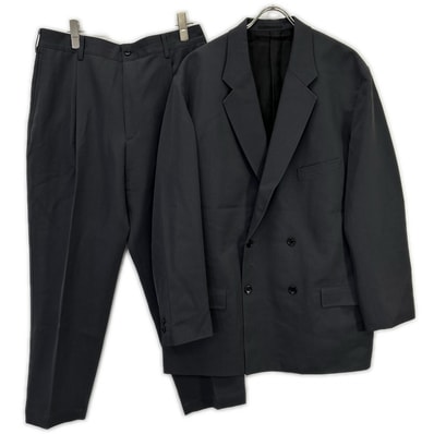 グラフペーパー GM223-20051B/GM223-40052B ダークグレー Scale Off Wool テーラードジャケット パンツ セットアップ 2