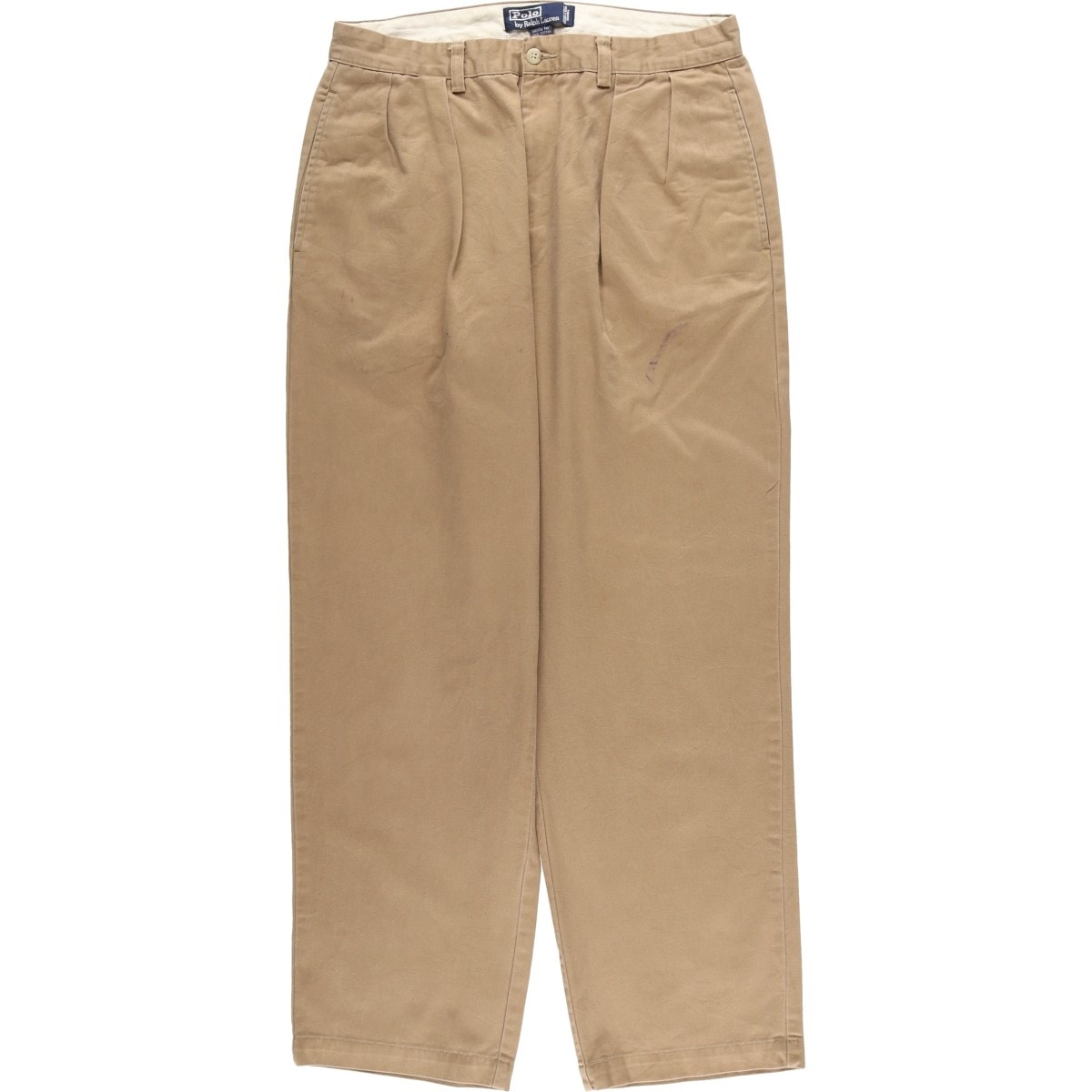 古着 ラルフローレン Ralph Lauren POLO by Ralph Lauren ANDREW PANT ツータック チノパンツ メンズw32相当/eaa477338