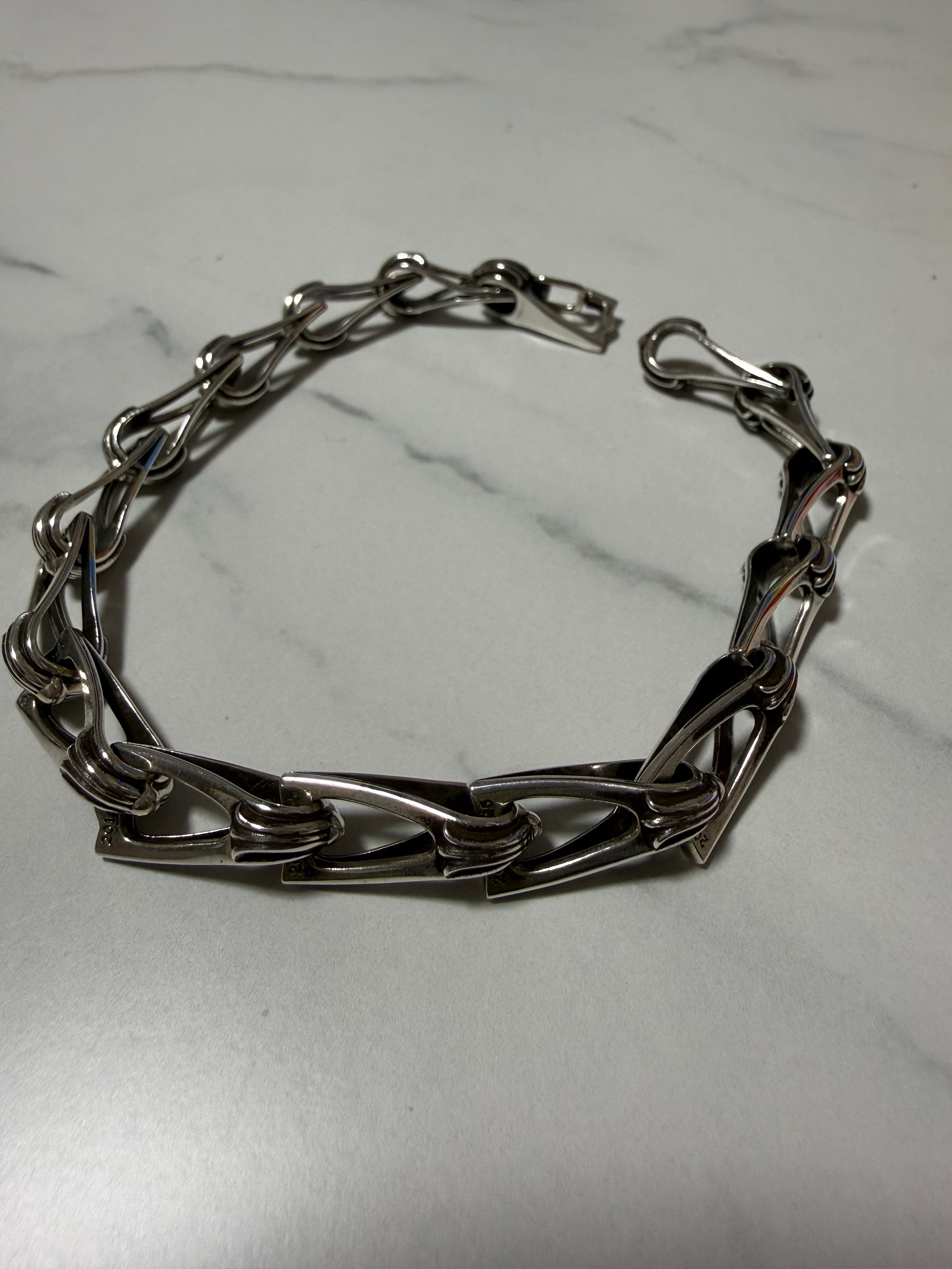Chrome Hearts Window Chain Bracelet "Silver"