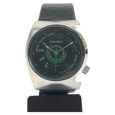 DIESEL ディーゼル メンズ腕時計 クオーツ アナログ レザーベルト Only The Brave DZ-1287