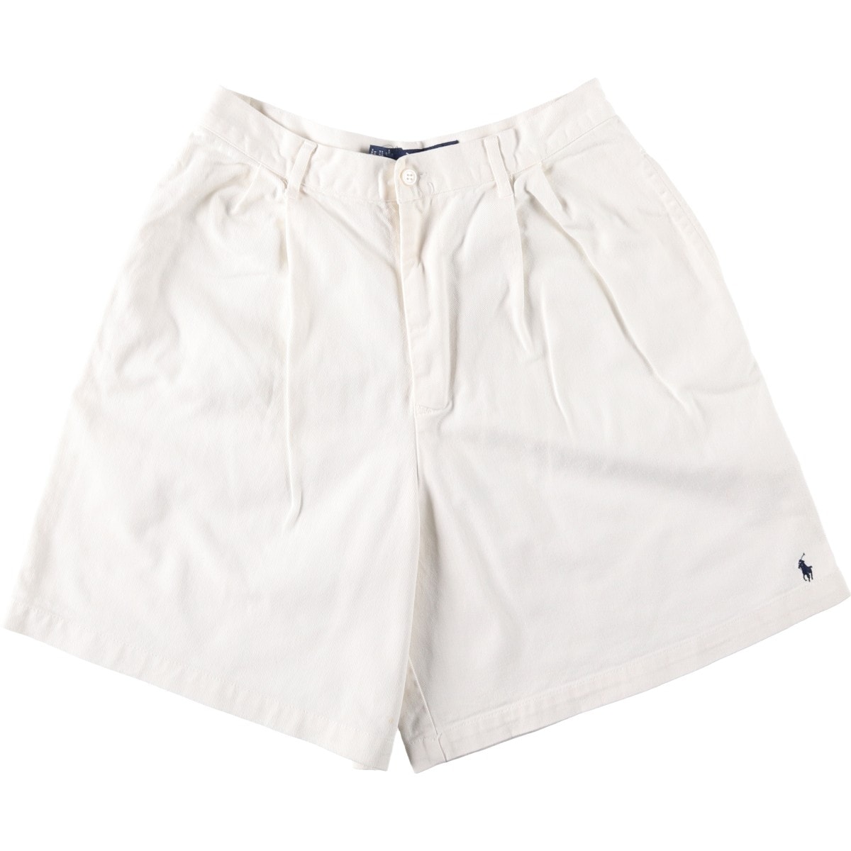 古着 80~90年代 ラルフローレン Ralph Lauren ツータック チノショーツ ショートパンツ USA製 レディースL(w30)相当 ヴィンテージ/eaa635525