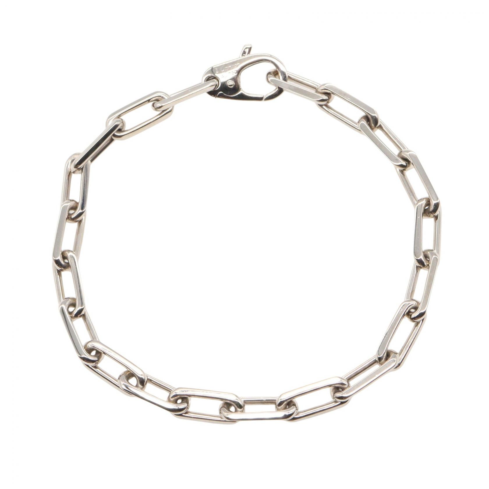 カルティエ CARTIER サントスドゥカルティエ ブレスレット ブレスレット アクセサリー K18WG(ホワイトゴールド) レディース シルバー系 【中古】