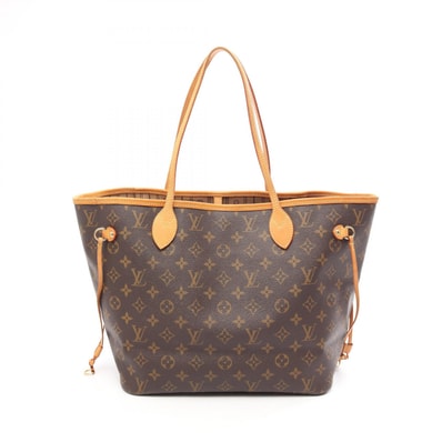 ルイ・ヴィトン LOUIS VUITTON ネヴァーフルMM モノグラム トートバッグ バッグ PVCコーティングキャンバス レザー レディース ブラウン系 M40156 【中古】
