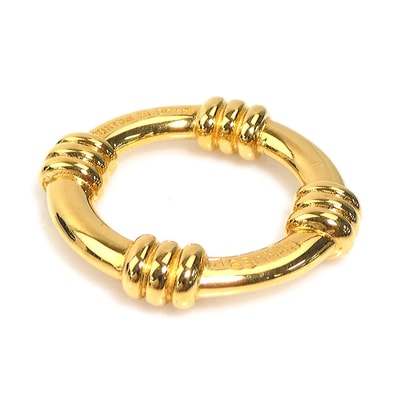 エルメス HERMES スカーフリング メタル ゴールド レディース【中古】 e61122a