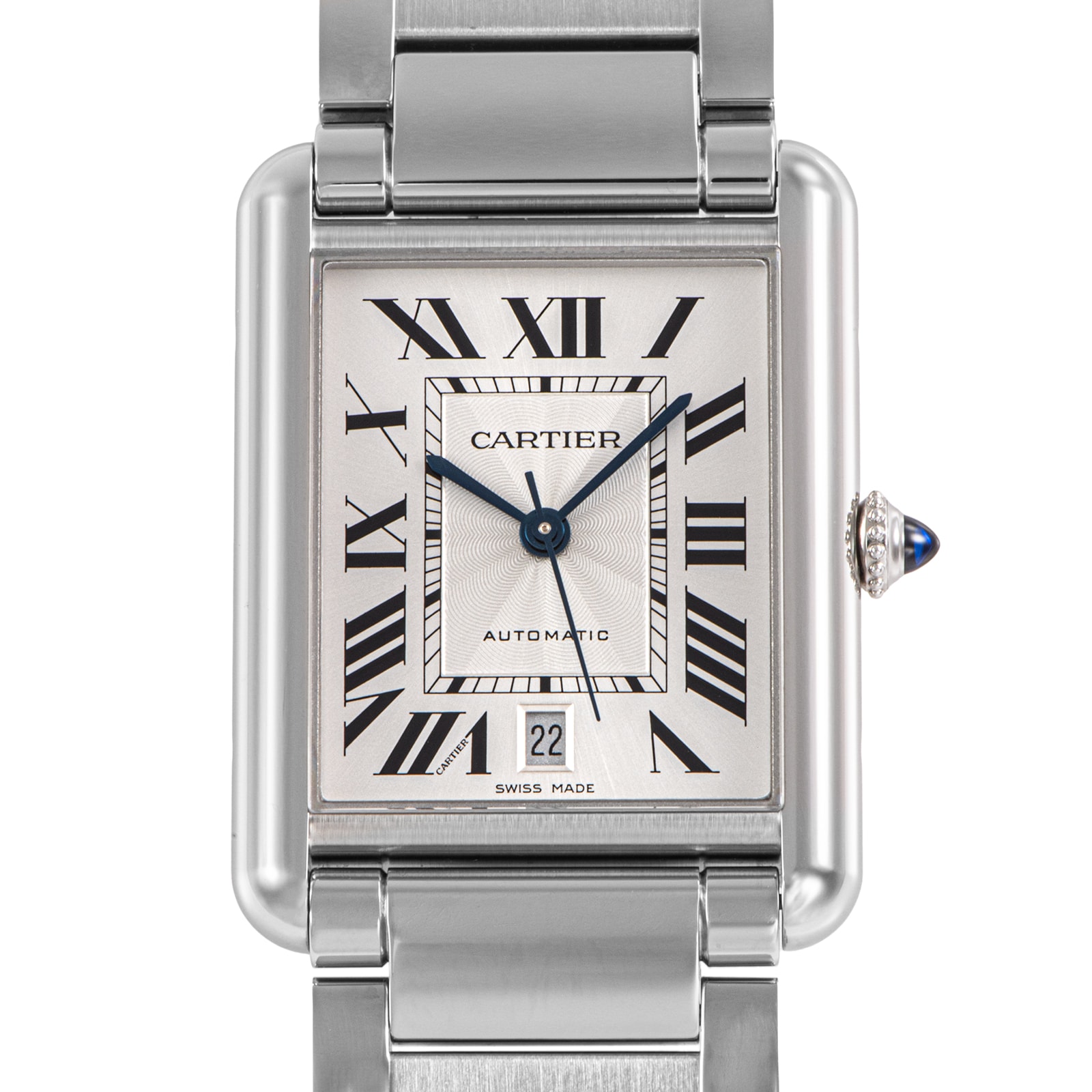 Cartier カルティエ タンク マスト XL WSTA0053 保証書2026年 ステンレススチール【中古】