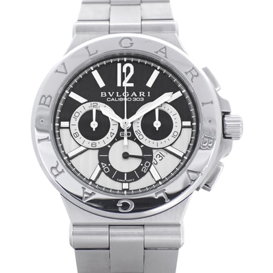 BVLGARI ブルガリ ディアゴノ カリブロ303 DG42SCH メンズ 腕時計