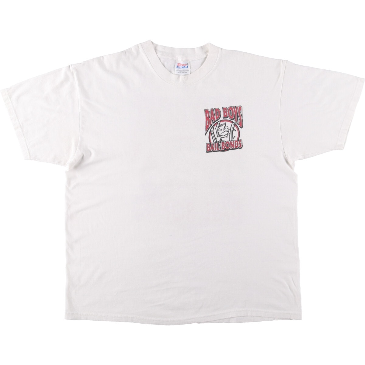 古着 80年代 ヘインズ Hanes BEEFY-T 青タグ BAD BOYS バッドボーイズ プリントTシャツ メンズXL相当 ヴィンテージ/eaa587062