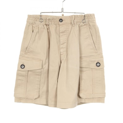 ディースクエアード DSQUARED2 ハーフ パンツ 衣料品 ボトムス コットン メンズ ベージュ系 【中古】