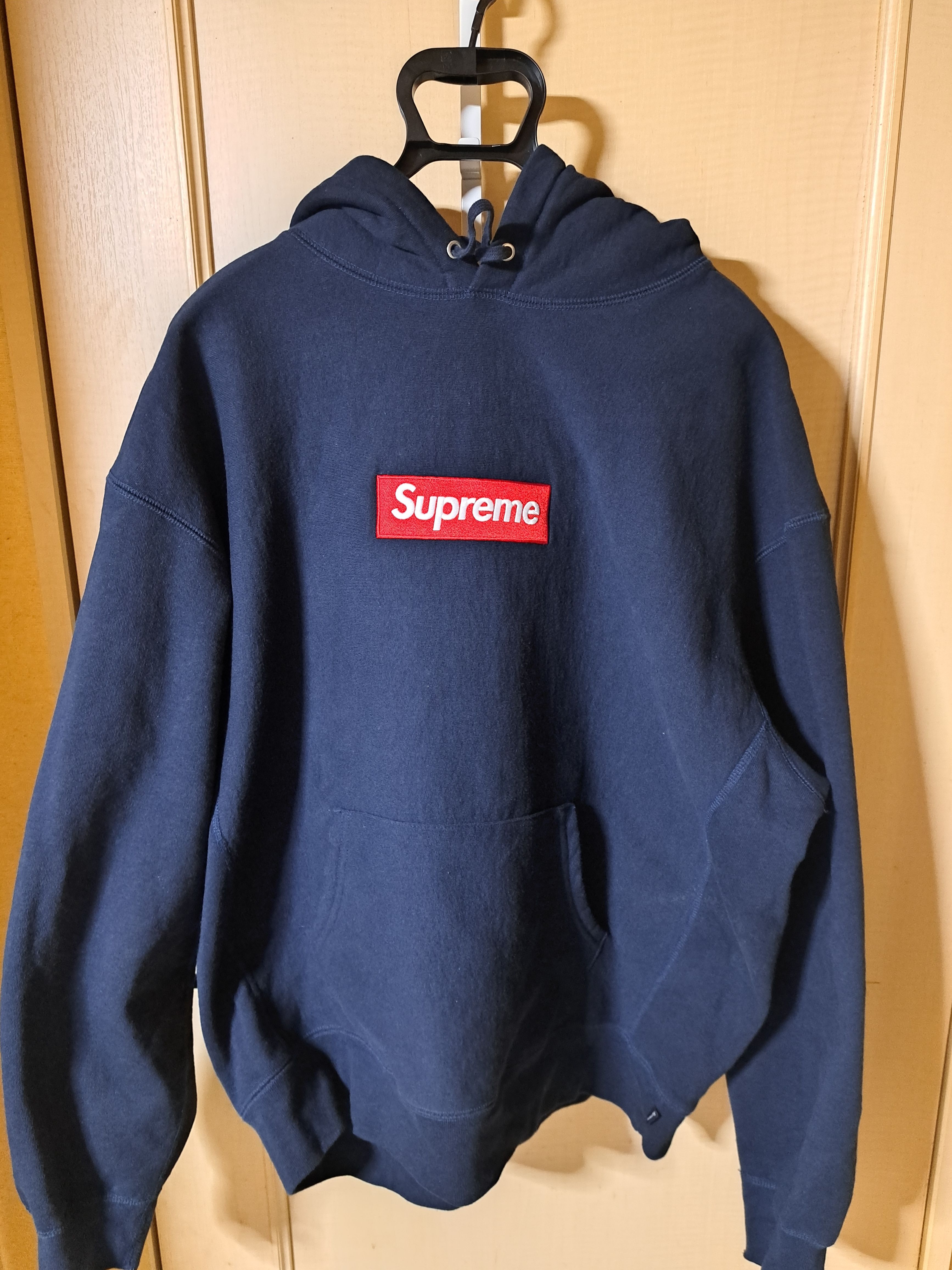 Supreme Box Logo Hooded Sweatshirt "Navy" (24FW)