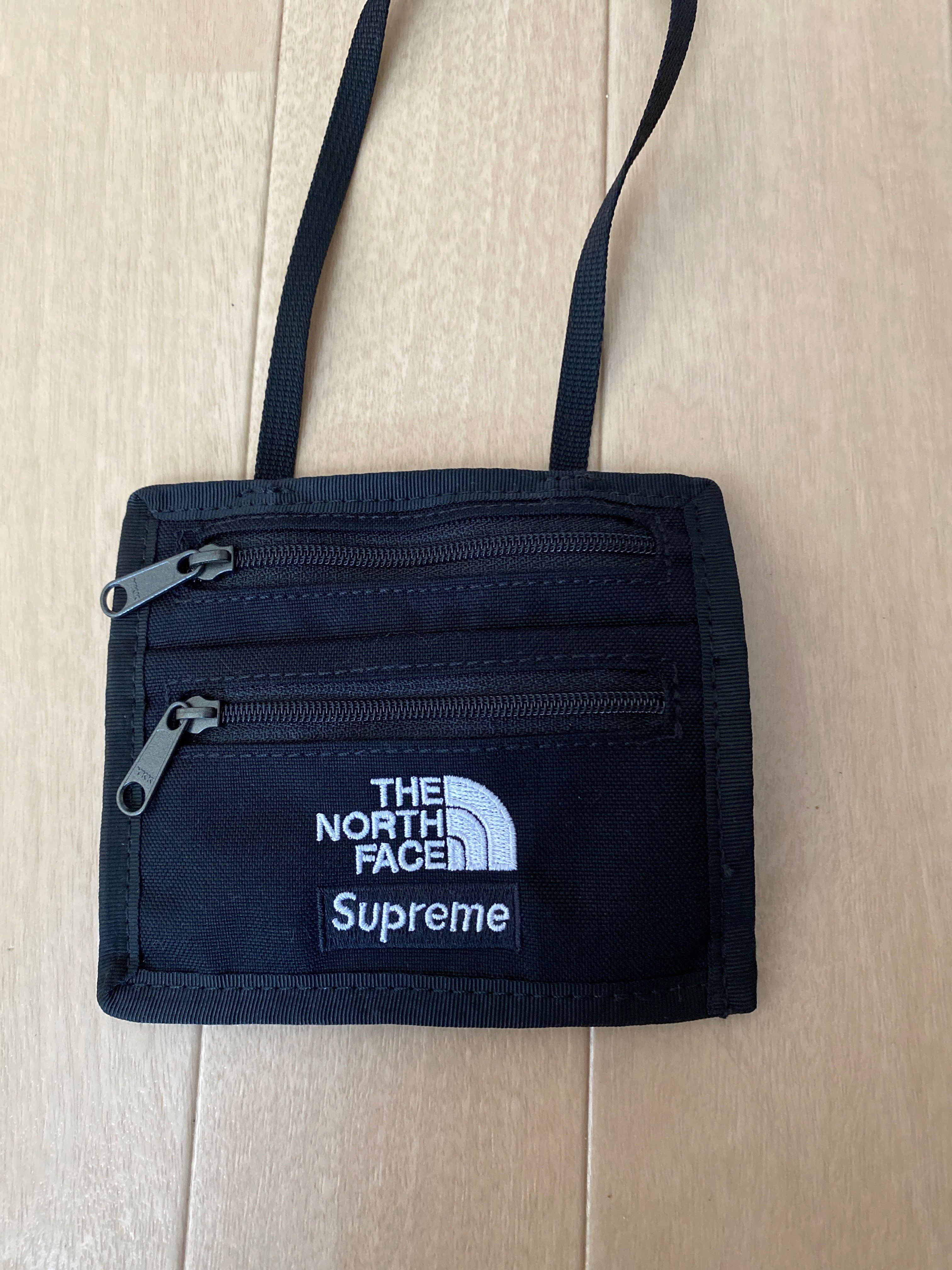 Supreme x The North Face Travel Wallet "Black"