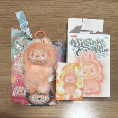 POP MART THE MONSTERS (LABUBU) Big into Energy Series Plush Pendant HAPPINESS