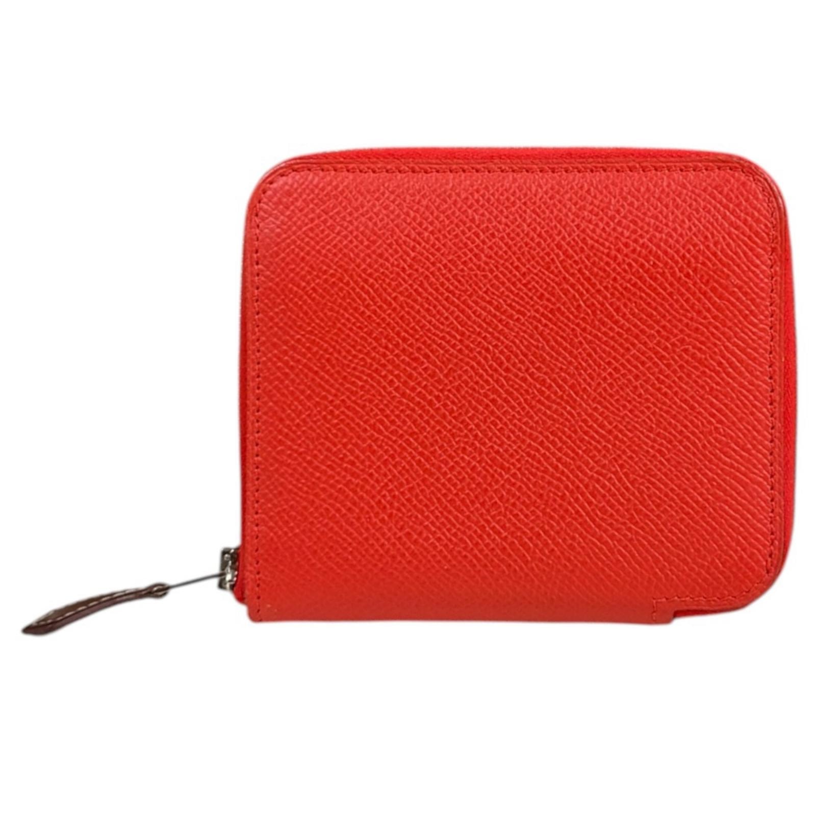 エルメス アザップロング シルクイン コインケース ヴォーエプソン レディース HERMES  中古