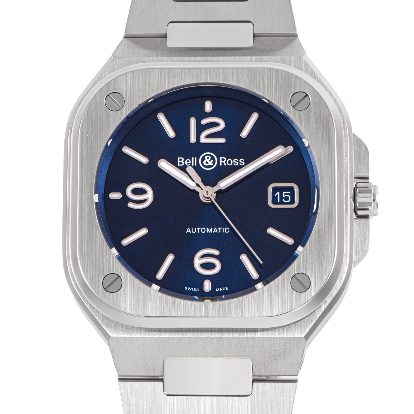 Bell&Ross ベル&ロス BR05 ブルースティール BR05A-BLU-ST/SST ステンレススチール【中古】