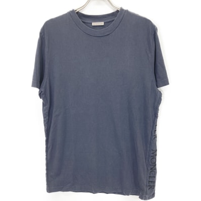 モンクレール ネイビー ロゴTシャツ L