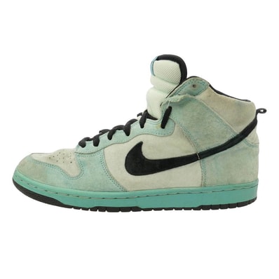 NIKE ナイキ 305050-301 SB Dunk High Sea Crystal ハイカット SB ダンクハイ シー クリスタル ハイカット スニーカー ライトブルー系 ブラック系 29cm【中古】