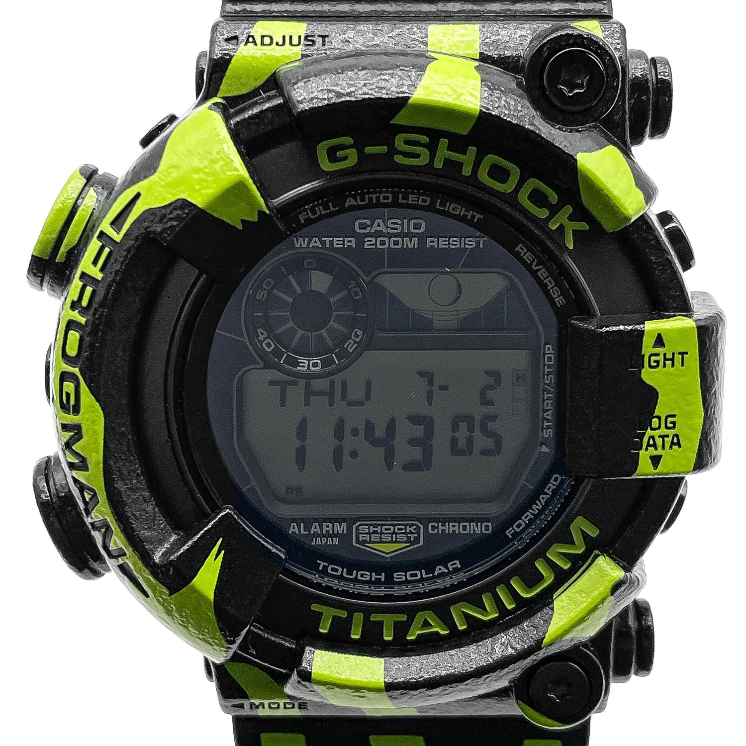 CASIO カシオ G-SHOCK フロッグマン 腕時計
 GW-8200TPF-1JR ソーラー メンズ
 【中古】