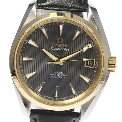 オメガ シーマスター アクアテラ メンズ 【中古】