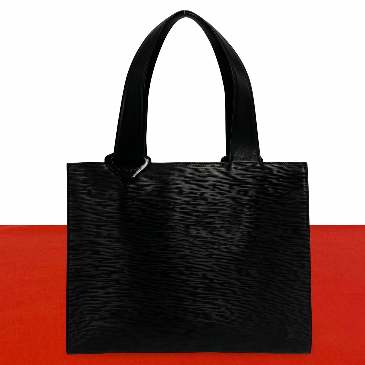 LOUIS VUITTON ルイヴィトン ジェモ エピ レザー トートバッグ ブラック
55138
