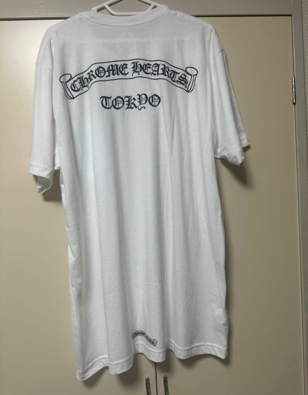 Chrome Hearts Tokyo Exclusive Scroll S/S T-Shirts "White"
