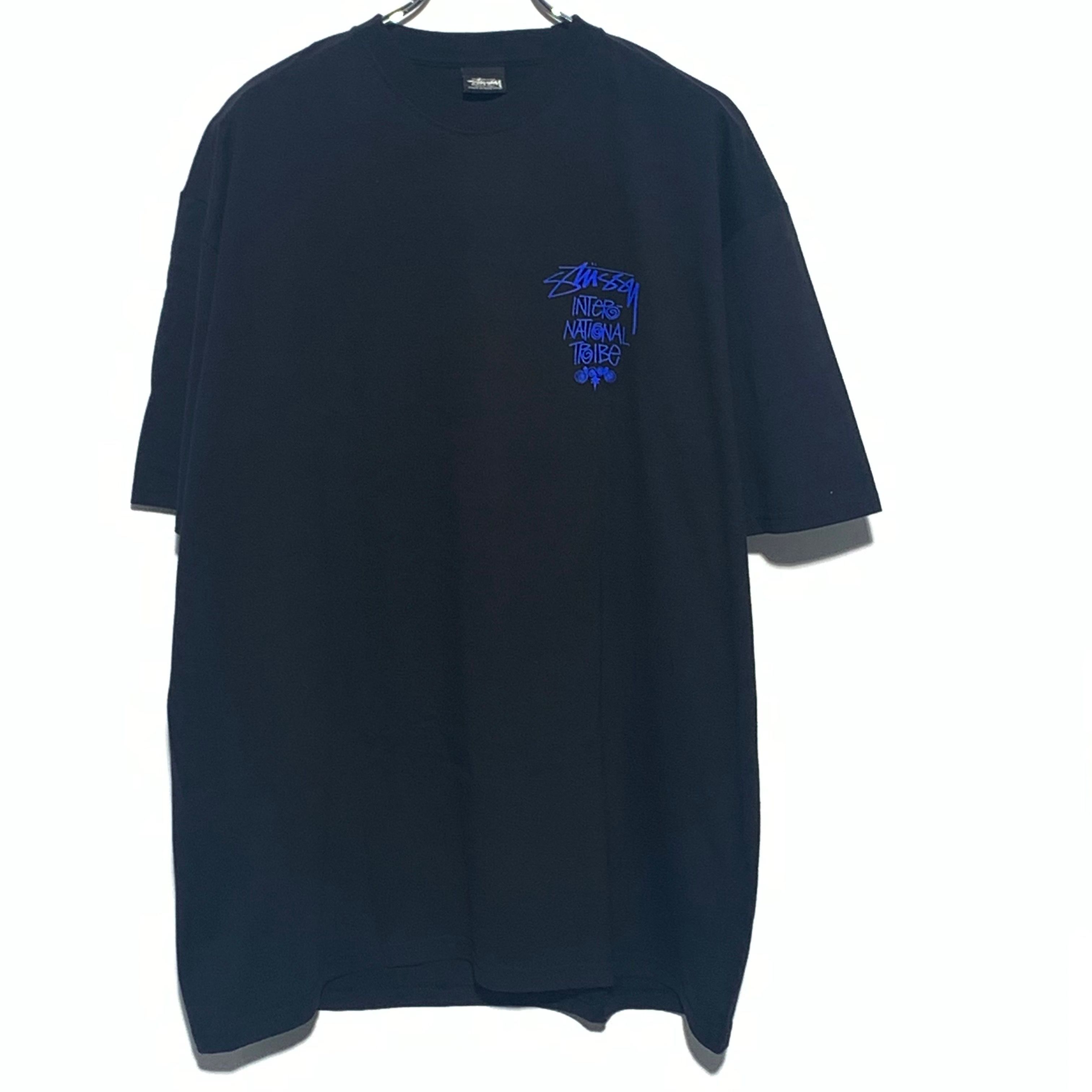 STUSSY Tribe Stack Tee  Black
