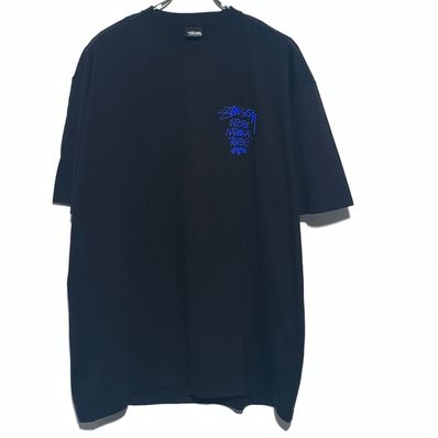 STUSSY Tribe Stack Tee Black