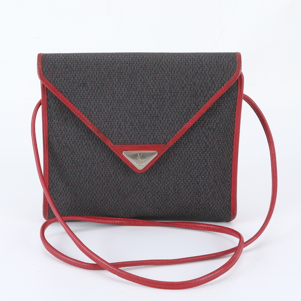 ■美品 イヴ サンローラン YSLショルダーバッグ