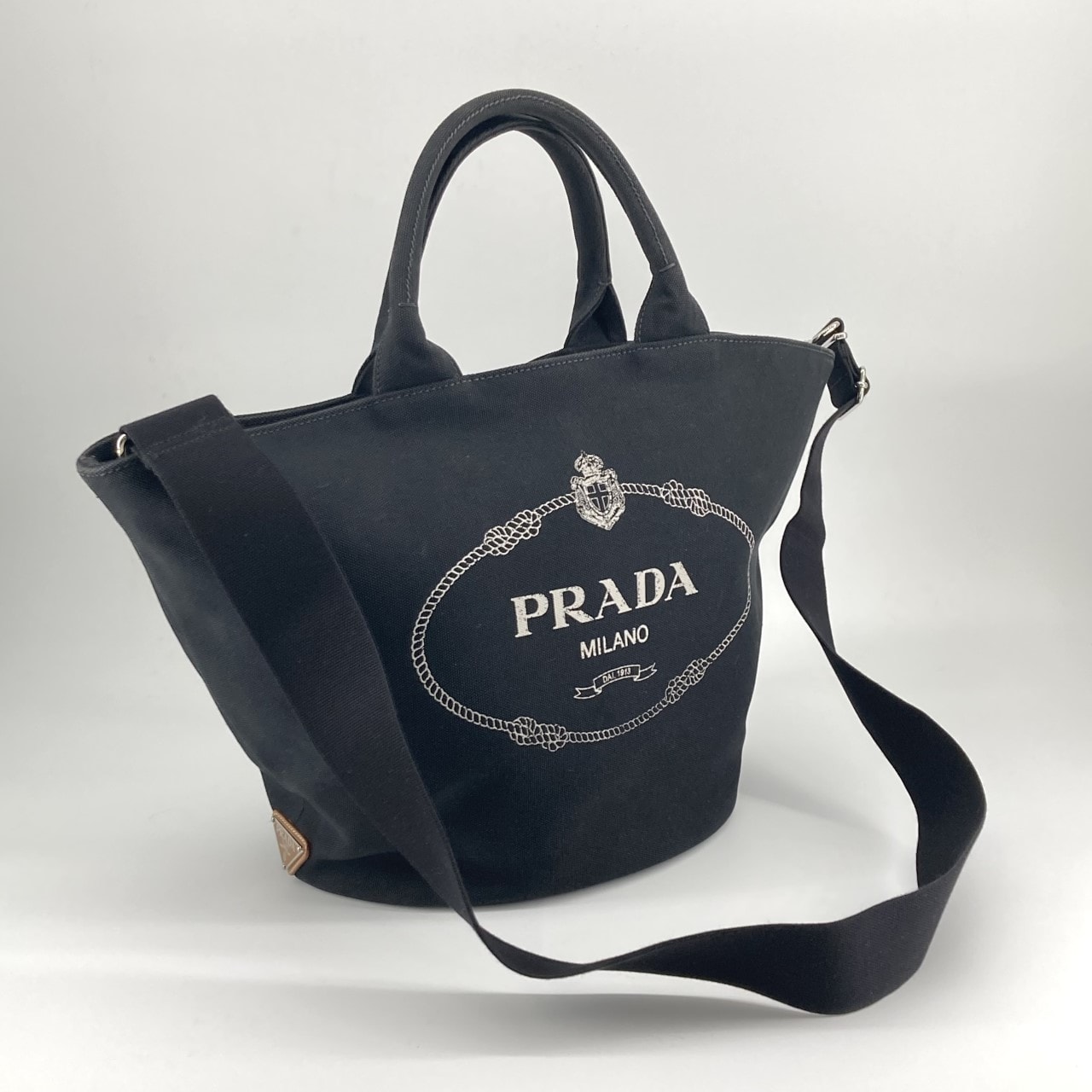 B (目立った傷や汚れなし)】PRADA（プラダ） カナパ 1BG163 トート