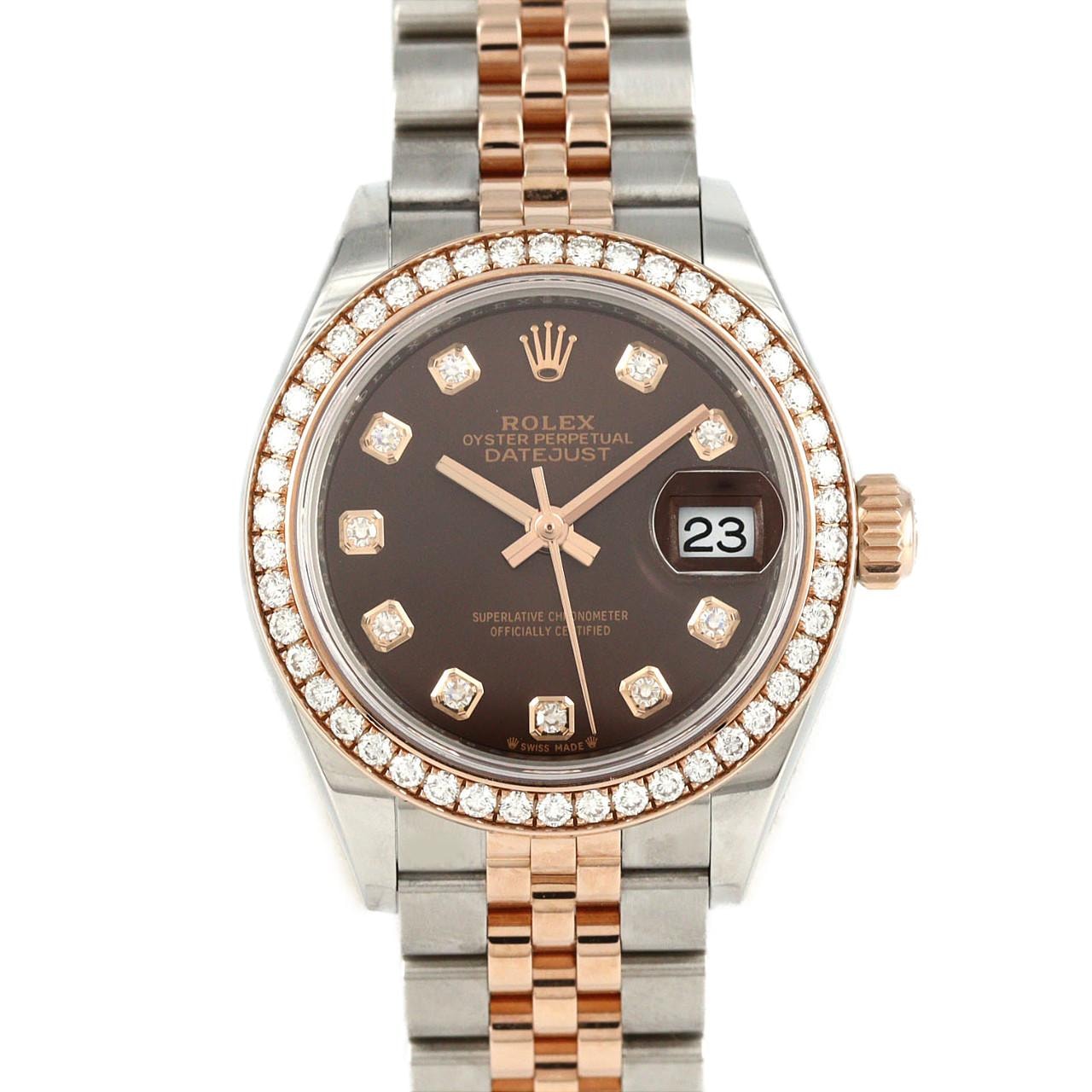 ロレックス デイトジャスト 279381RBR SSxPG 自動巻 ランダム番