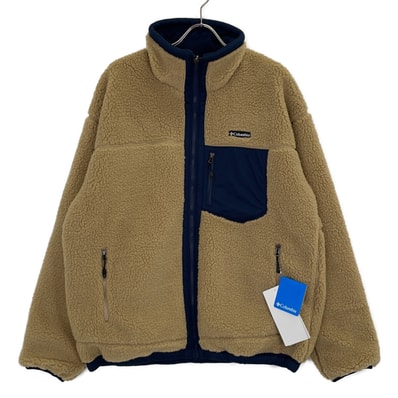 コロンビア ブラウン PM3437-214 シカゴアべニューリバーシブルフリースジャケット Chicago Avenue Reversible Fleece Jacket L