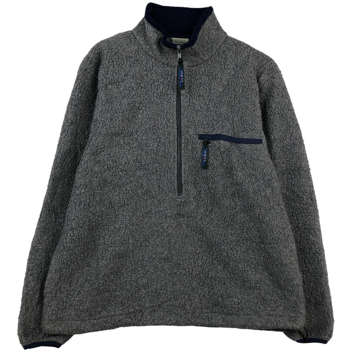古着 ~90年代 エルエルビーン L.L.Bean ハーフジップ フリースプルオーバー メンズM相当 ヴィンテージ/eaa610236