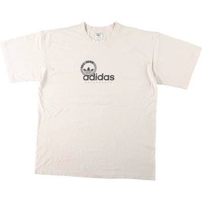 古着 アディダス adidas ロゴプリントTシャツ メンズXL相当/eaa672759