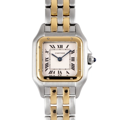 CARTIER カルティエ パンテールSM 2ロウ W25029B6 SS/YG【中古】