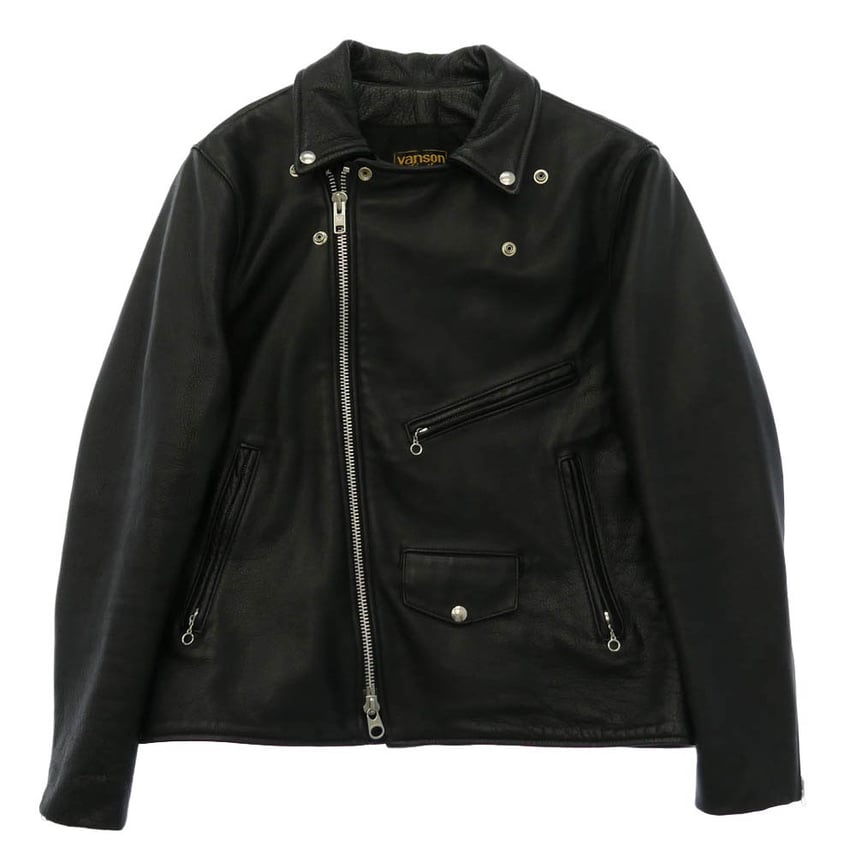 B (目立った傷や汚れなし)】VANSON バンソン C2R ダブルジップ ダブル B (目立った傷や汚れなし)】VANSON バンソン C2R ダブルジップ ダブル