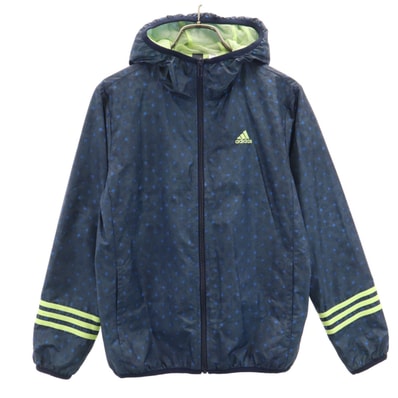 adidas アディダス ウインドブレーカー S ブルー