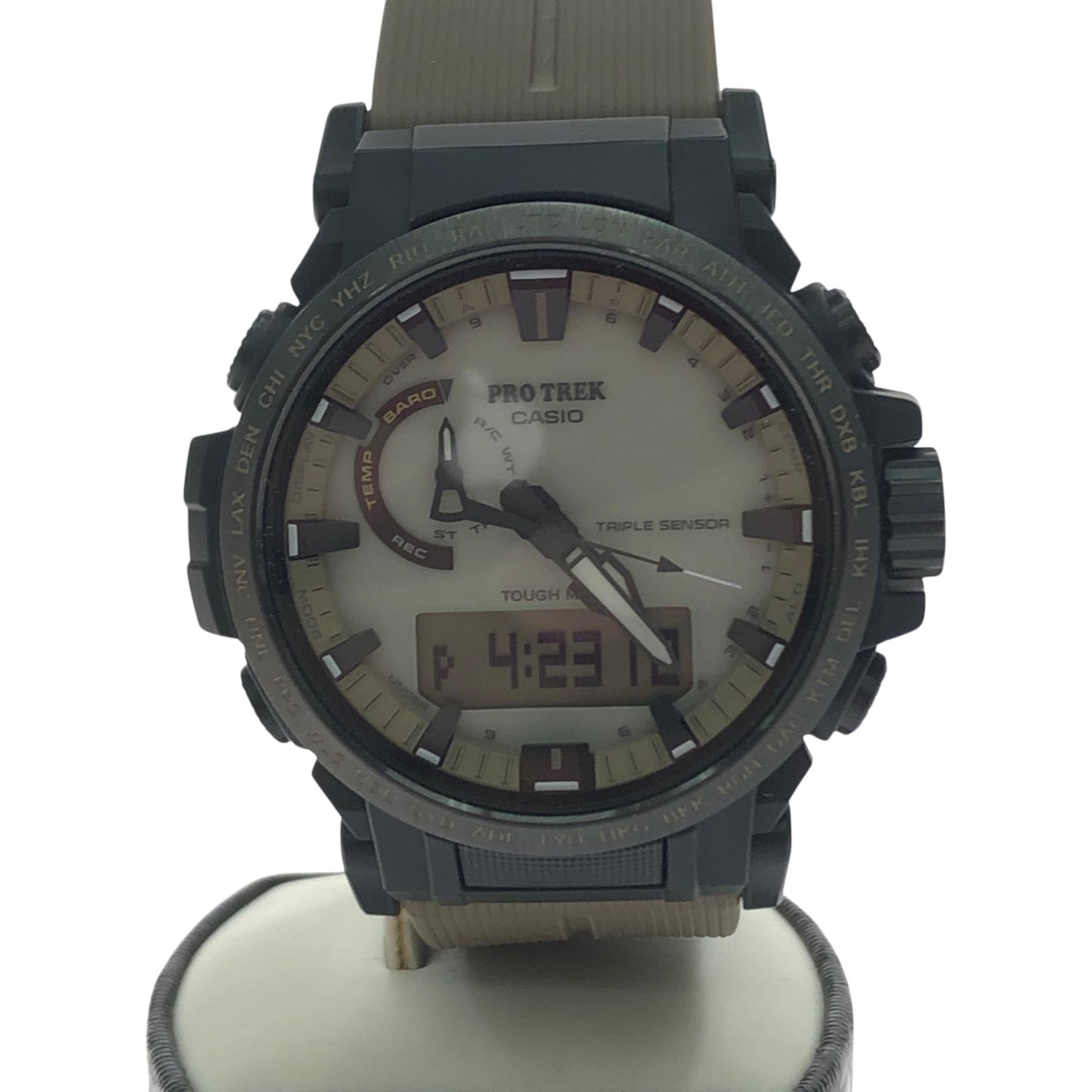CASIO カシオ メンズ腕時計 デジアナウォッチ 電波ソーラー PRO TREK プロトレック Climber Line PRW-61LD-5JF