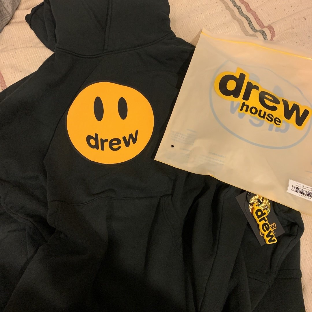 drew house mascot hoodie "Black"