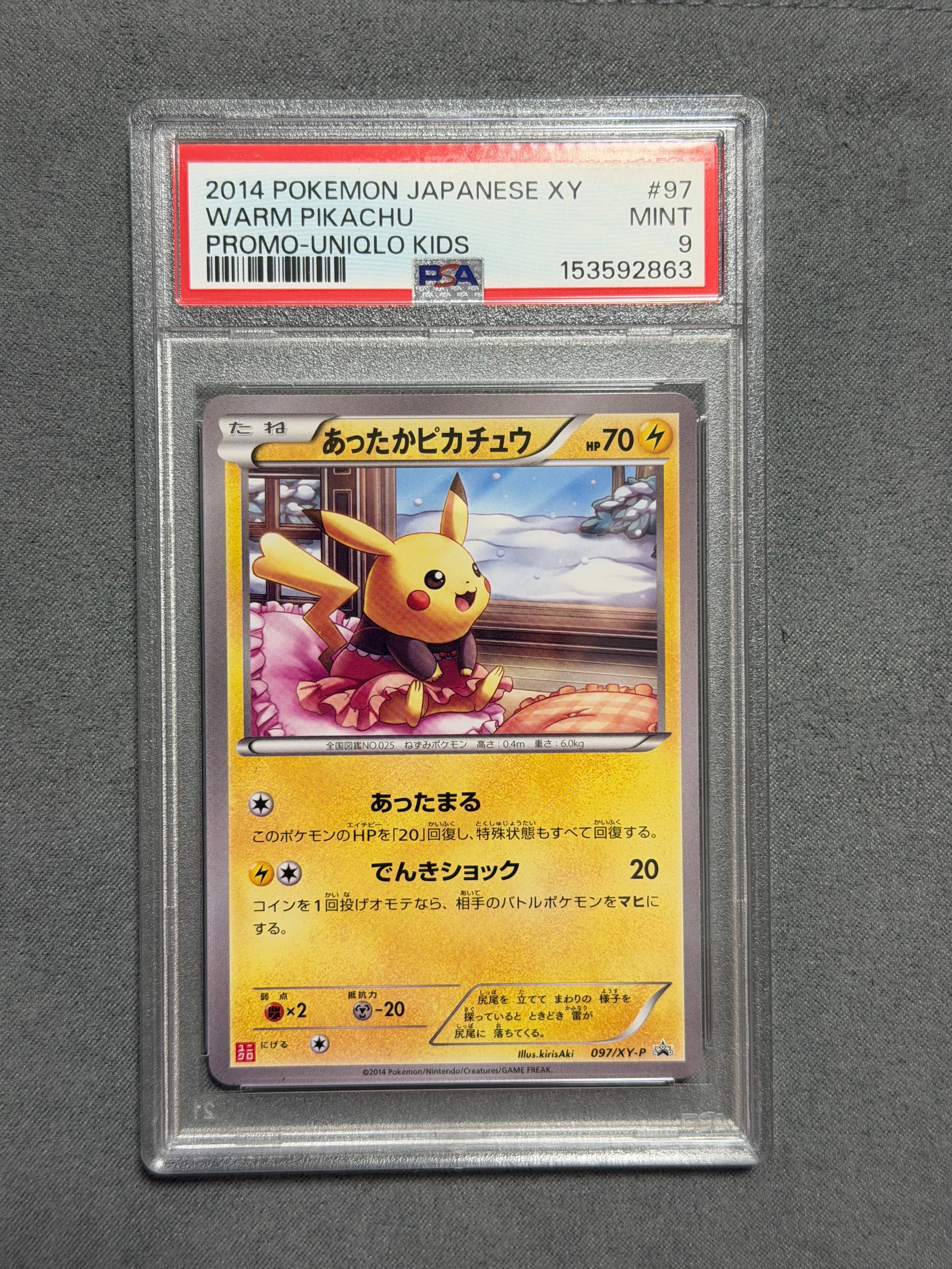 あったかピカチュウ: プロモ[XY-P 097/XY-P](プロモーションカード「XY-P」)