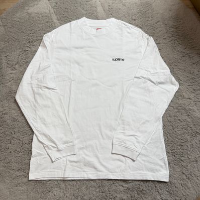 Supreme Mock Neck L/S Top "White"
