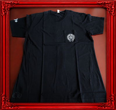 Chrome Hearts Gradient Circle Back Print T-Shirt "Black"