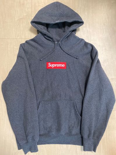 Supreme Box Logo Hooded Sweatshirt "Charcoal" (21FW)