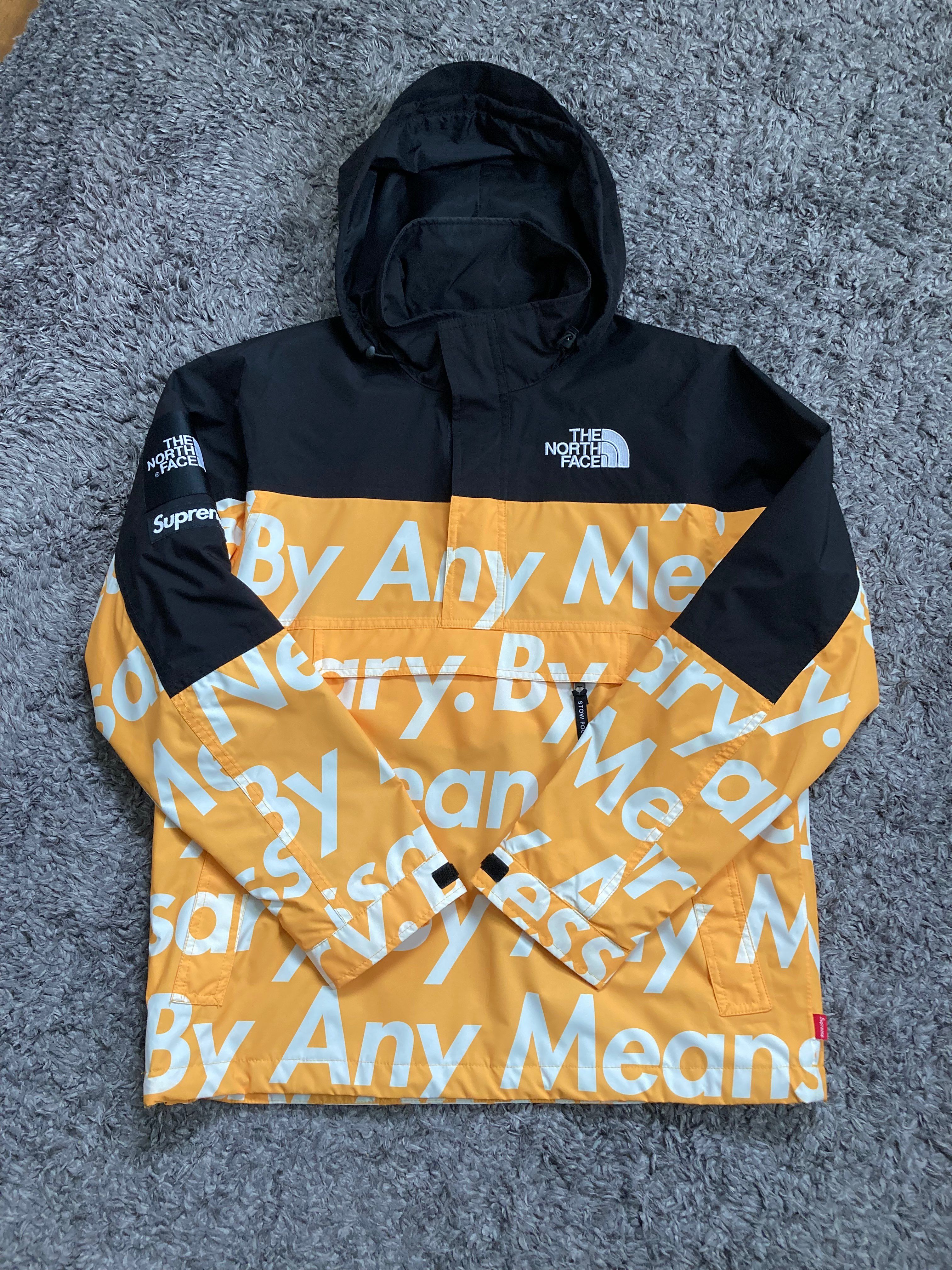 Supreme x The North Face By Any Means Mountain Jacket "Yellow"