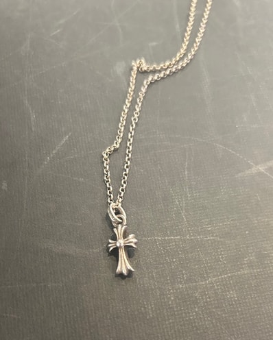 Chrome Hearts Cross Baby Fat Charm "Silver"