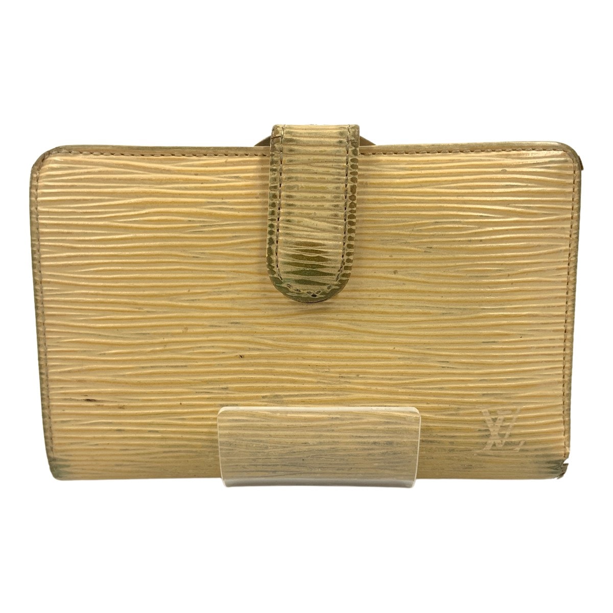 〇〇LOUIS VUITTON ルイヴィトン ポルトモネビエ ヴィエノワ エピ  二つ折り財布 M63249 イエロー 現状渡し ジャンク品